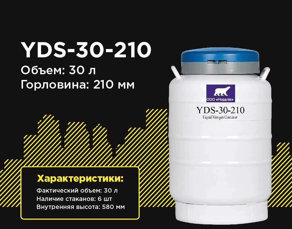 Сосуд дьюара YDS-30-210